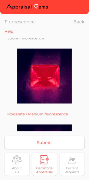 Gemstone Fluorescence
