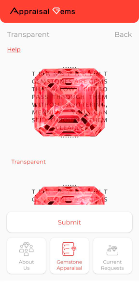 Gemstone Transparency